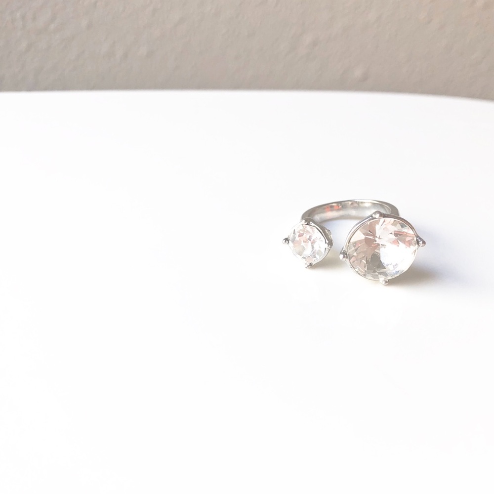 CUFF RHINESTONE RING - Picture 3 of 3